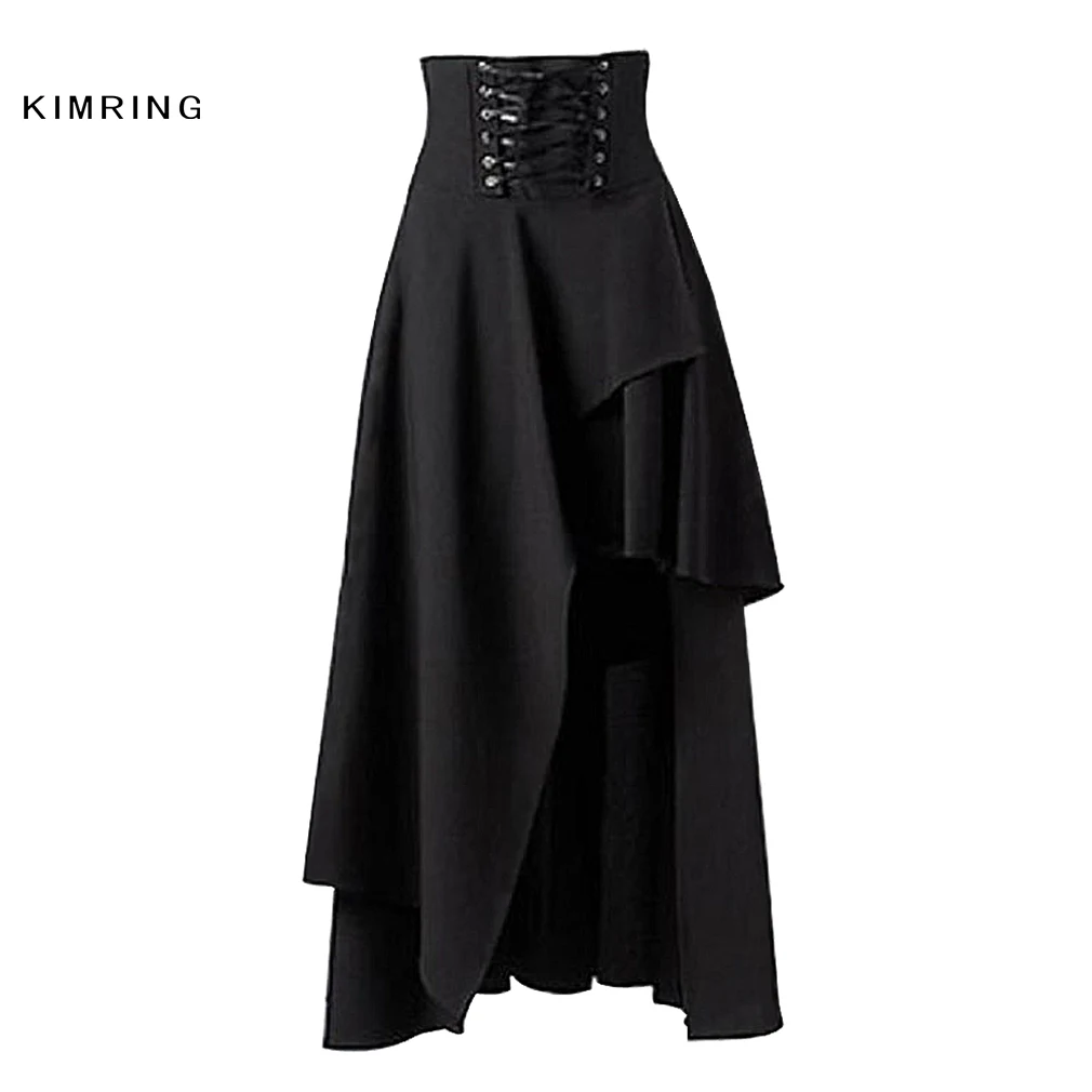 Юбка в викторианском стиле Kimring готическая юбка ретро юбки стимпанк модная Стиле