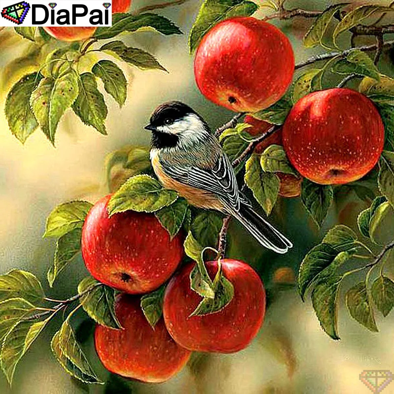 DiaPai Diamond Painting 5D DIY 100% Full Square/Round Drill "Bird apple scenery" Diamond Embroidery Cross Stitch 3D Decor A24672
DiaPai Diamond Painting 5D DIY 100% Full Square/Round Drill "Bird apple scenery" Diamond Embroidery Cross Stitch 3D Decor A24672