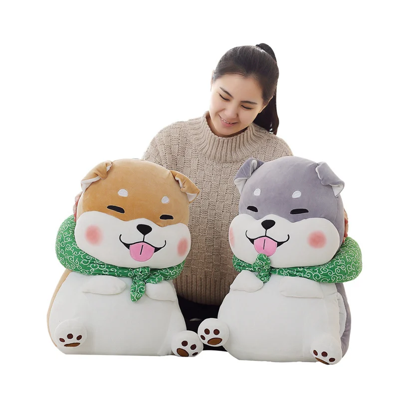 1PC Wear Scarf Shiba Inu Dog Plush Toy Soft Stuffed Dog Toy Hand Warmers Pillow Good Valentines Gifts For Girlfriend 40/60cm
1PC Wear Scarf Shiba Inu Dog Plush Toy Soft Stuffed Dog Toy Hand Warmers Pillow Good Valentines Gifts For Girlfriend 40/60cm