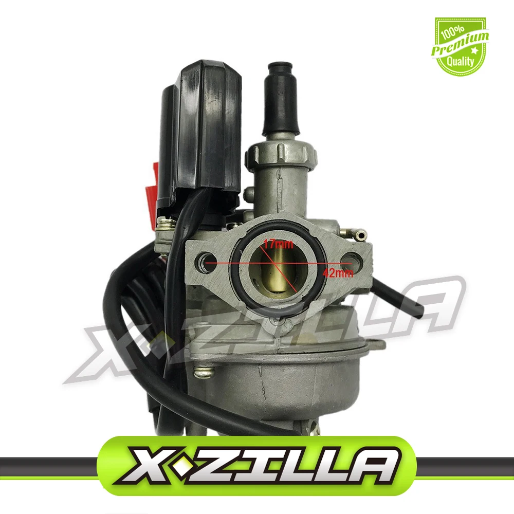 17 мм Карбюратор с электронным дозаправки клапана подходит 2 Stroke 50cc Dio 50 SP ZX34 35
17 мм Карбюратор с электронным дозаправки клапана подходит 2 Stroke 50cc Dio 50 SP ZX34 35