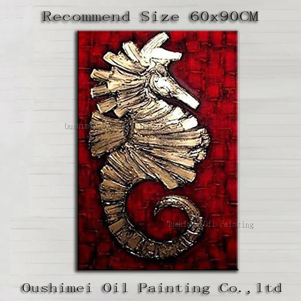 Hand Painted Modern Mural Picture on Canvas Famous Wall Art Abstract Painting Hang Paintings For Room Sea Horse Oil Painting
Hand Painted Modern Mural Picture on Canvas Famous Wall Art Abstract Painting Hang Paintings For Room Sea Horse Oil Painting