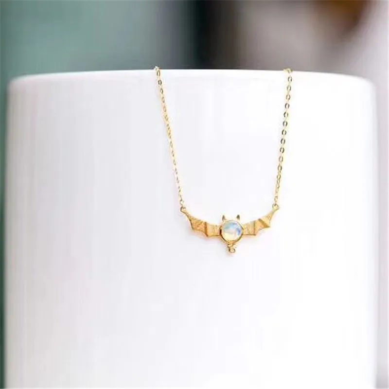 Aazuo Real 18K Yellow Gold Real Diamond IJ SI Natural Opal bat Free Pendent Necklace gifted for Women Wedding Party Au750
Aazuo Real 18K Yellow Gold Real Diamond IJ SI Natural Opal bat Free Pendent Necklace gifted for Women Wedding Party Au750