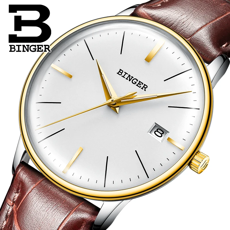 High Quality Automatic Movement BINGER Mechanical Watch relogio masculino Simple Casual Wristwatch relojes hombre 2018
High Quality Automatic Movement BINGER Mechanical Watch relogio masculino Simple Casual Wristwatch relojes hombre 2018
