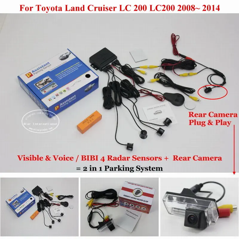 For Toyota Land Cruiser LC 200 LC200 2008~2014 Car Parking Sensors Sensor Reverse Rearview Camera Auto Alarm Parking System
For Toyota Land Cruiser LC 200 LC200 2008~2014 Car Parking Sensors Sensor Reverse Rearview Camera Auto Alarm Parking System