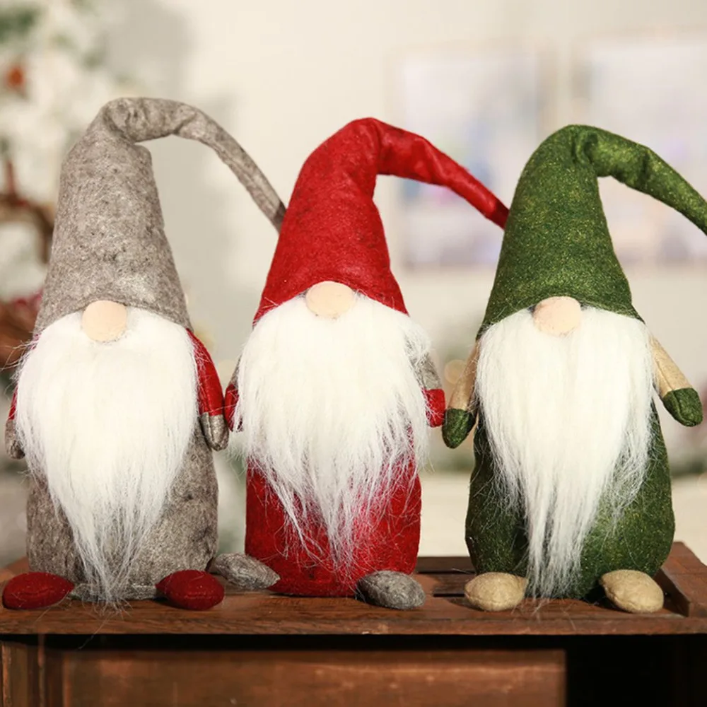 Standing Christmas Faceless Doll Plush Toy Christmas Tree New Year Kid Gifts Portable Home Christmas Ornaments Decorations
Standing Christmas Faceless Doll Plush Toy Christmas Tree New Year Kid Gifts Portable Home Christmas Ornaments Decorations