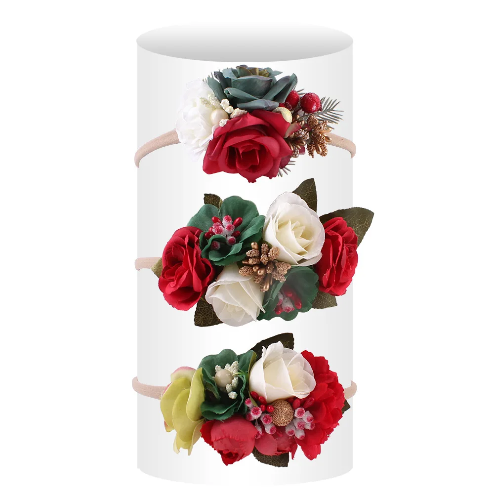 3 Pcs/lot Christmas Girl's Baby Headband Fashion Flowers Baby Nylon Headband Children Accessories
3 Pcs/lot Christmas Girl's Baby Headband Fashion Flowers Baby Nylon Headband Children Accessories