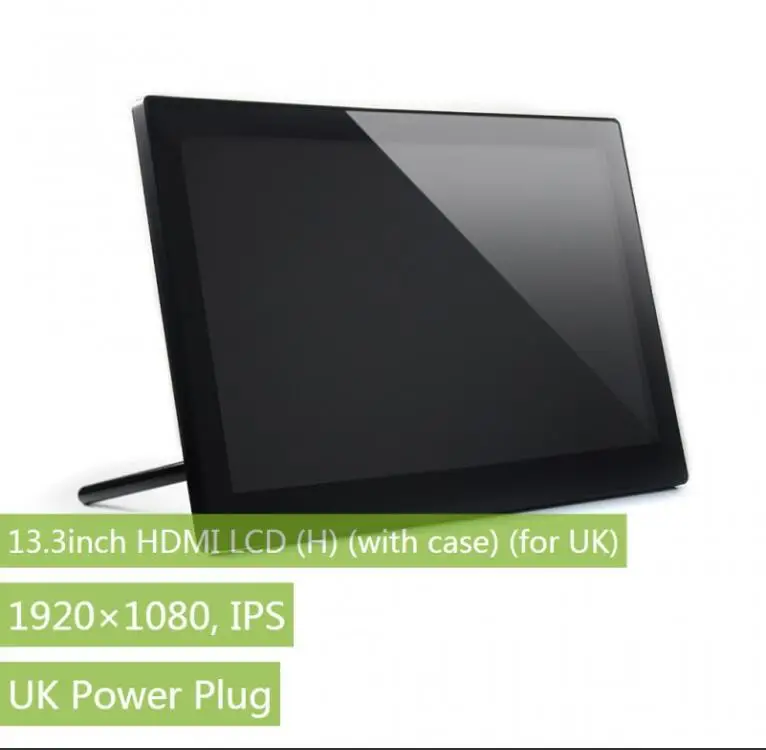 13.3inch HDMI LCD (H) (with case) (for UK) 1920x1080, IPS,Capacitive Touch Screen LCD Supports Multi mini-PC
13.3inch HDMI LCD (H) (with case) (for UK) 1920x1080, IPS,Capacitive Touch Screen LCD Supports Multi mini-PC