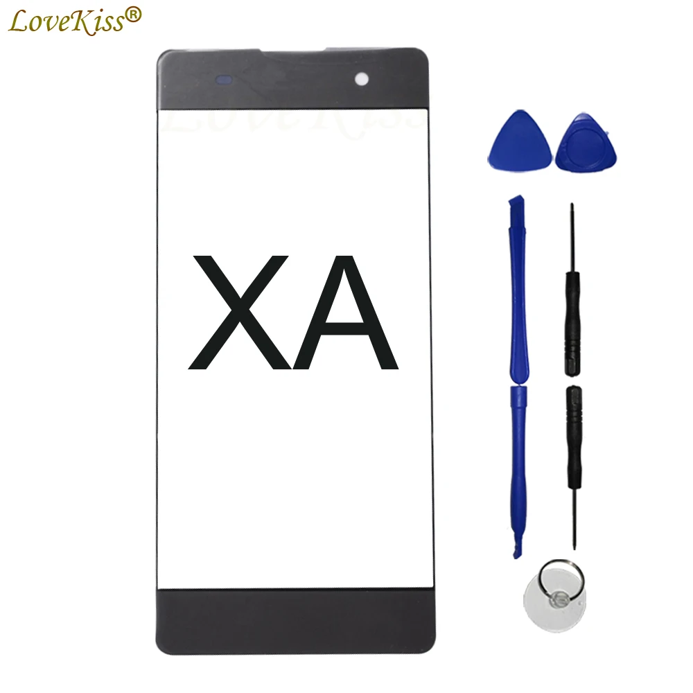Передняя панель XA для Sony Xperia F3111 F3113 F3112 сенсорный экран сенсор Внешний Объектив ЖК