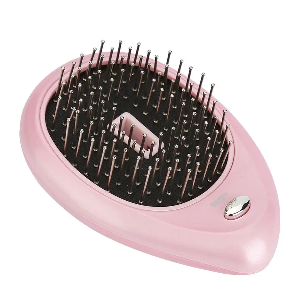 Portable Electric Ionic Scalp Magic Massaging Caring Brush Vibration Hair Brush Comb Massage Comb Hairbrush Pink Hair Styling
Portable Electric Ionic Scalp Magic Massaging Caring Brush Vibration Hair Brush Comb Massage Comb Hairbrush Pink Hair Styling