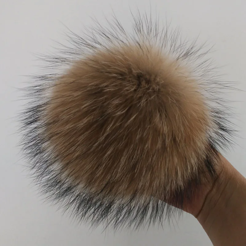 12-15cm Natural Animal Hairball Hat Ball Pom Pom Handmade DIY Really Raccoon Large Hair Ball Wholesale Hat PomPom With Buckle
12-15cm Natural Animal Hairball Hat Ball Pom Pom Handmade DIY Really Raccoon Large Hair Ball Wholesale Hat PomPom With Buckle
