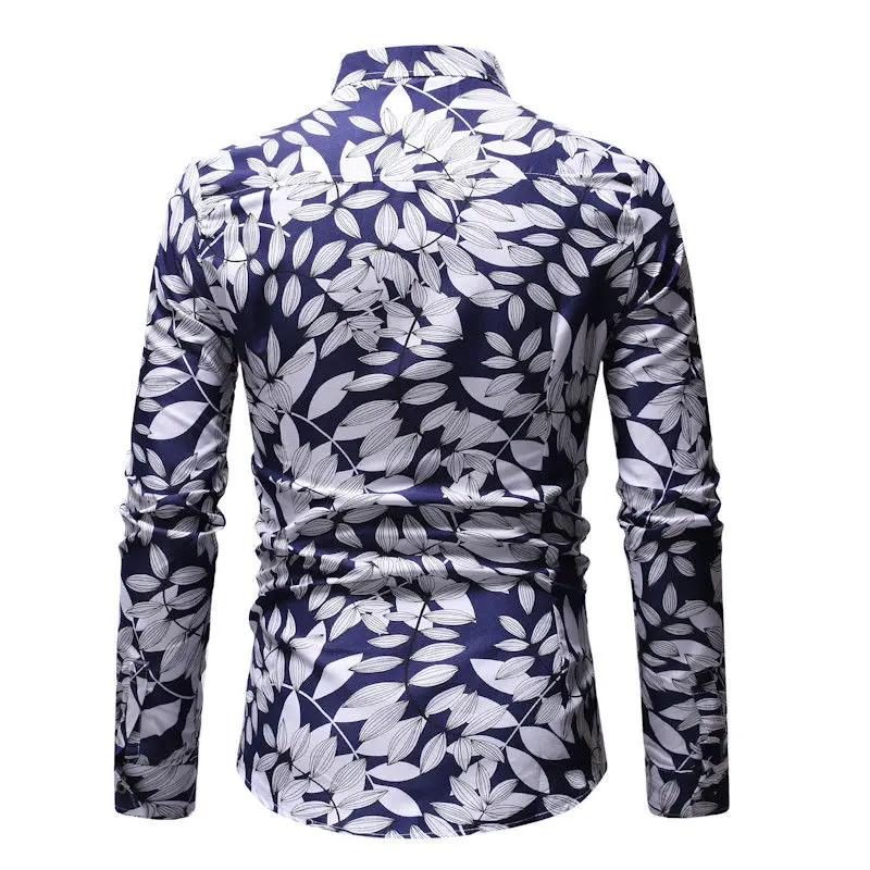 Hot Men Long Sleeve Floral Printed Shirt Male Slim Fit Button Up Business Work Smart Formal Shirts Top M-3XL
Hot Men Long Sleeve Floral Printed Shirt Male Slim Fit Button Up Business Work Smart Formal Shirts Top M-3XL