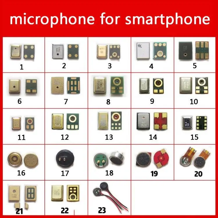 2/3/4/5/6/8 pin микрофон передатчик Redmi громкоговоритель Knowles 4013 смартфон ПК латоп