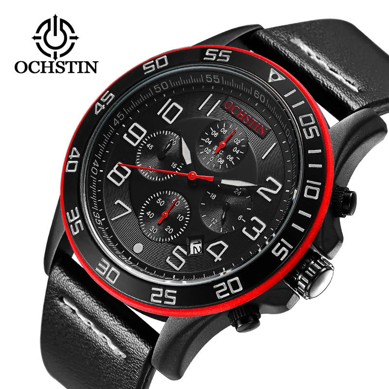 2017 Men Watches Luxury Top Brand OCHSTIN Sports Chronograph Fashion Male Dress Leather Belt Clock Waterproof Quartz Wrist Watch
2017 Men Watches Luxury Top Brand OCHSTIN Sports Chronograph Fashion Male Dress Leather Belt Clock Waterproof Quartz Wrist Watch