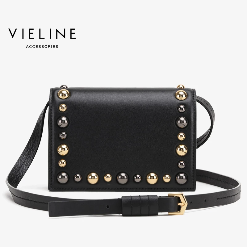 Vieline women genuine leather leather Rivet shoulder bag ,Famous Designer Brand real leather crossbody bag Flap bag
Vieline women genuine leather leather Rivet shoulder bag ,Famous Designer Brand real leather crossbody bag Flap bag