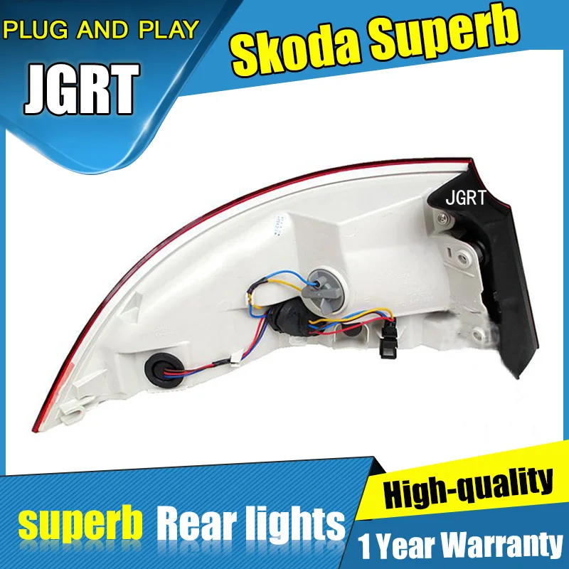 4 PCS Car Styling for Skoda Superb Taillights 2009-2012 for Superb LED Tail Lamp+Turn Signal+Brake+Reverse LED light
4 PCS Car Styling for Skoda Superb Taillights 2009-2012 for Superb LED Tail Lamp+Turn Signal+Brake+Reverse LED light