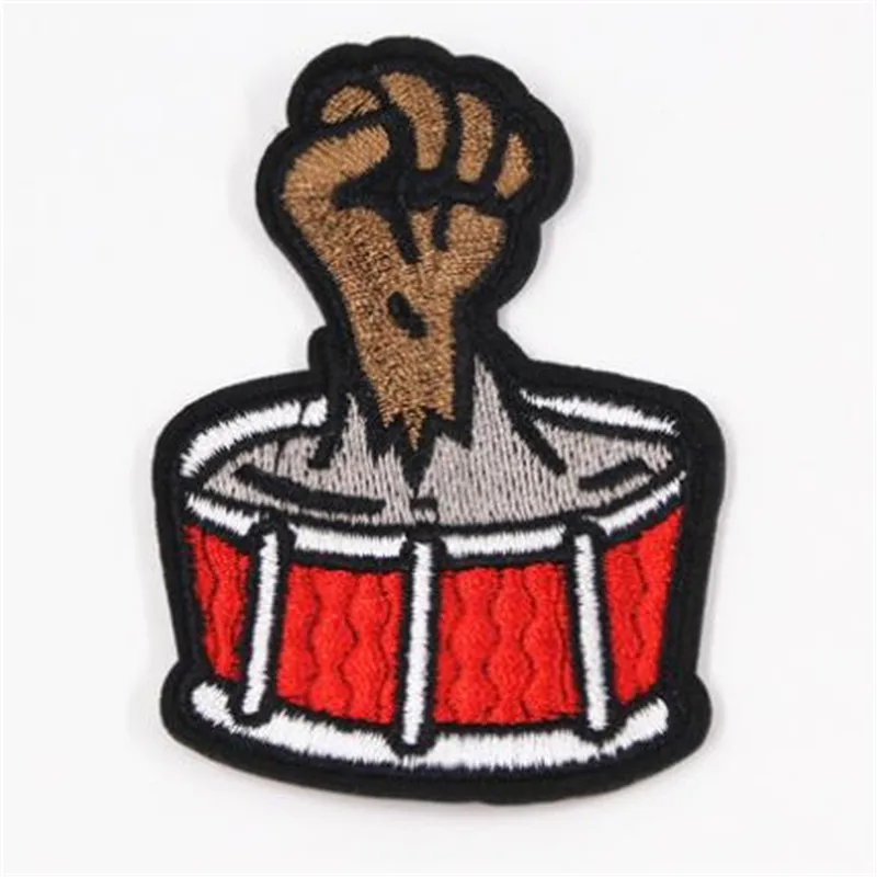 Clothing diy embroidery iron on patch deal with it 77mm boxing drum punk biker patches for clothes stickers fabric free shipping
Clothing diy embroidery iron on patch deal with it 77mm boxing drum punk biker patches for clothes stickers fabric free shipping