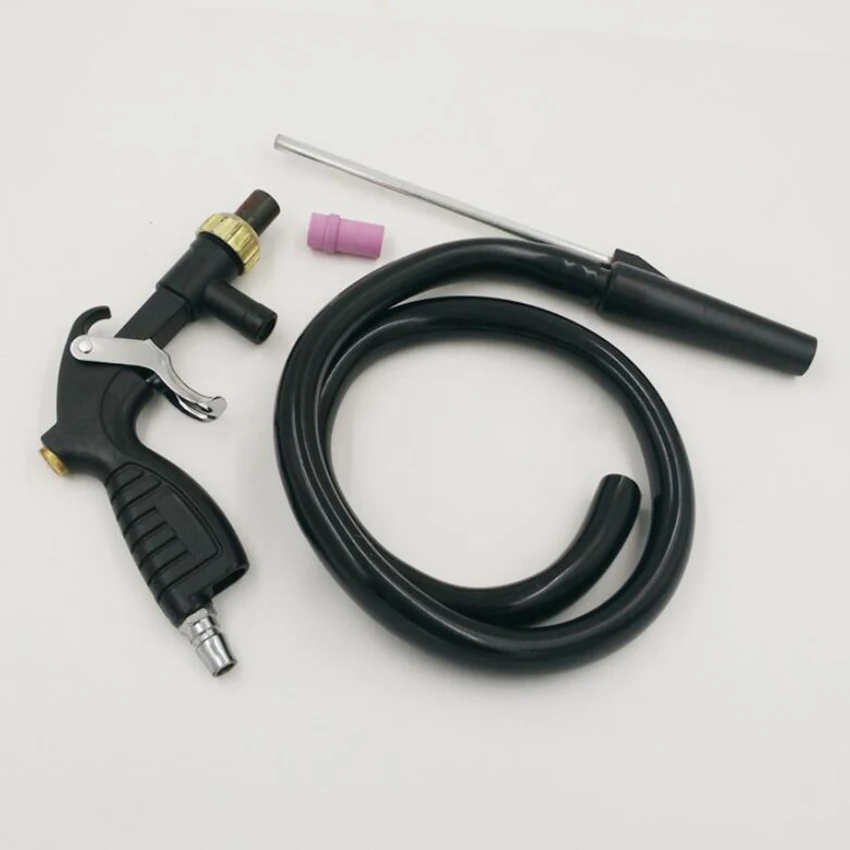 High quality Abrasive Air Sand Blasting Gun kit 1 ceramic nozzle iron nozzle Sand Suction Pipe Industrial Sandblaster Gun
High quality Abrasive Air Sand Blasting Gun kit 1 ceramic nozzle iron nozzle Sand Suction Pipe Industrial Sandblaster Gun