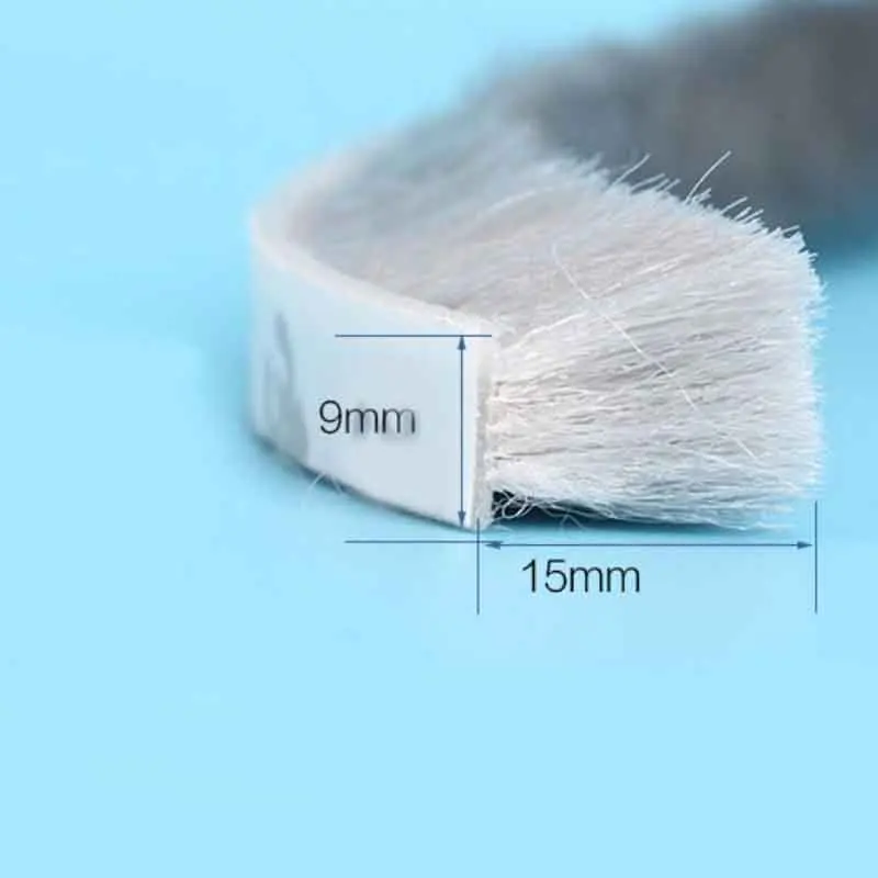 5m x 9mm x 15mm Self adhesive dustproof aluminum window door tape brush seal strip weatherstrip
5m x 9mm x 15mm Self adhesive dustproof aluminum window door tape brush seal strip weatherstrip