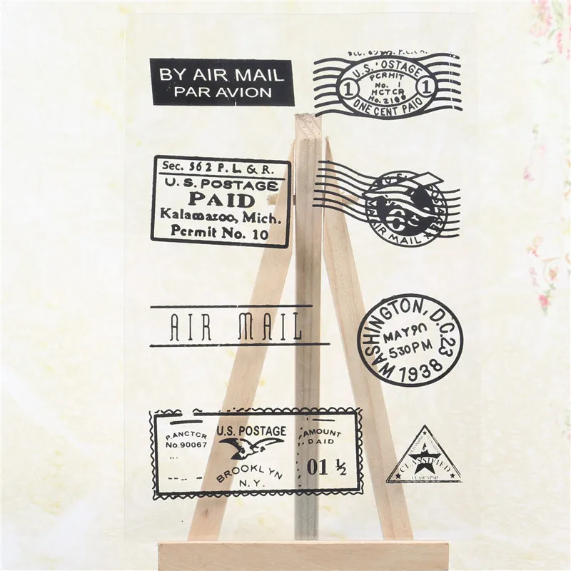 Retor Postmark Silicone Clear Stamps For Scrapbooking Diy Photo Album Card Making
Retor Postmark Silicone Clear Stamps For Scrapbooking Diy Photo Album Card Making
