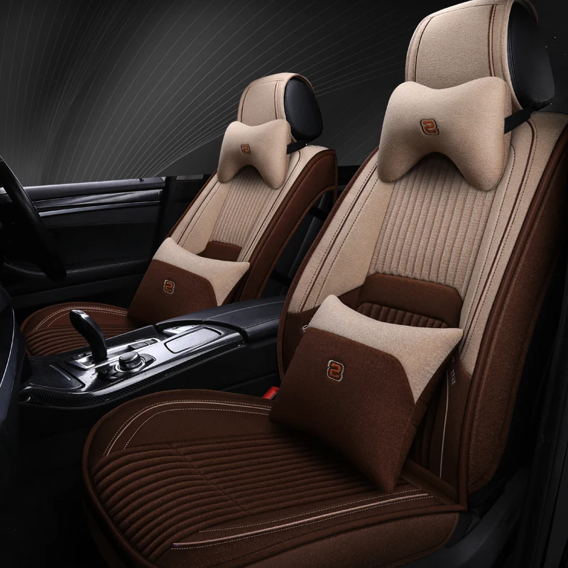 Custom fiber linen car seat cover car interior parts universal seat cushion car styling for Audi BMW Cadillac Volvo Ford all ca
Custom fiber linen car seat cover car interior parts universal seat cushion car styling for Audi BMW Cadillac Volvo Ford all ca