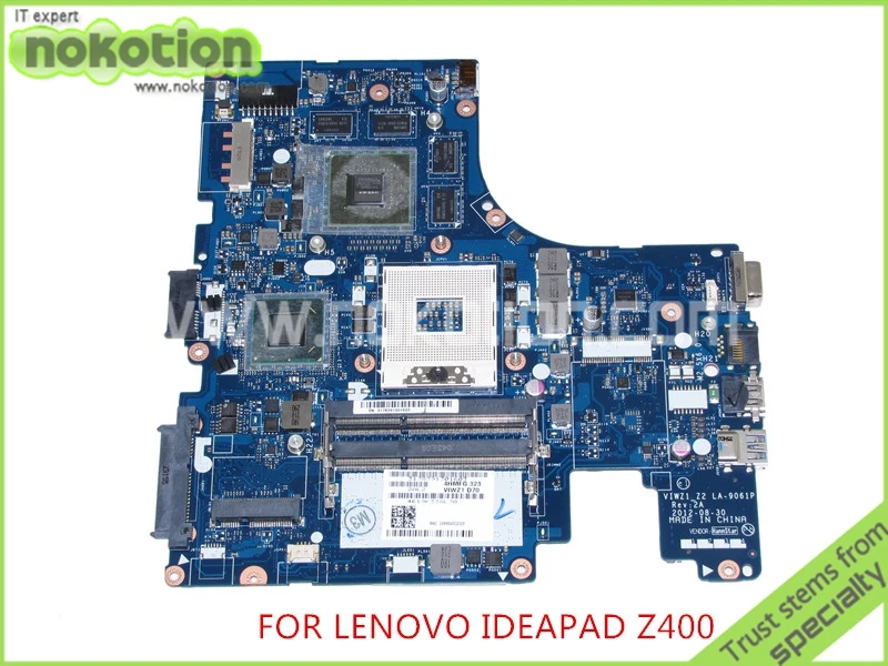 Материнская плата NOKOTION VIWZ1 Z2 для ноутбука lenovo ideapad Z400 GT635M DDR3, протестирована полностью
Материнская плата NOKOTION VIWZ1 Z2 для ноутбука lenovo ideapad Z400 GT635M DDR3, протестирована полностью