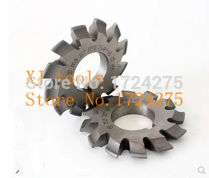 The modulus M4.5 HSS Gear Milling cutter 1-8# 8pcs/let Pressure Angle of 20 degrees Free shipping
The modulus M4.5 HSS Gear Milling cutter 1-8# 8pcs/let Pressure Angle of 20 degrees Free shipping