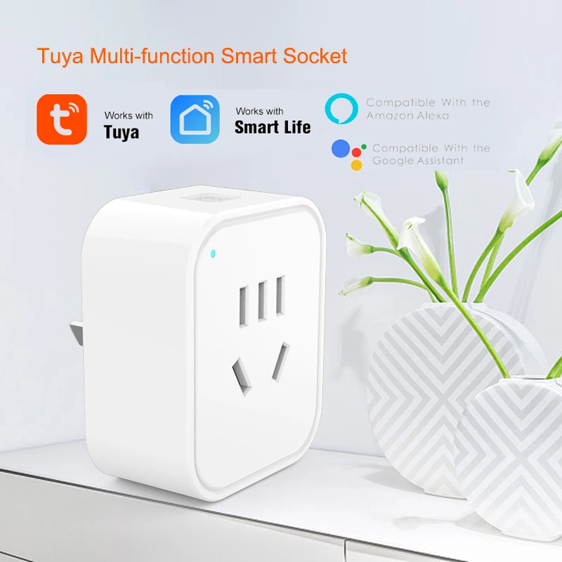 Tuya Wifi умный переключатель беспроводной дистанционный универсальный Умный дом