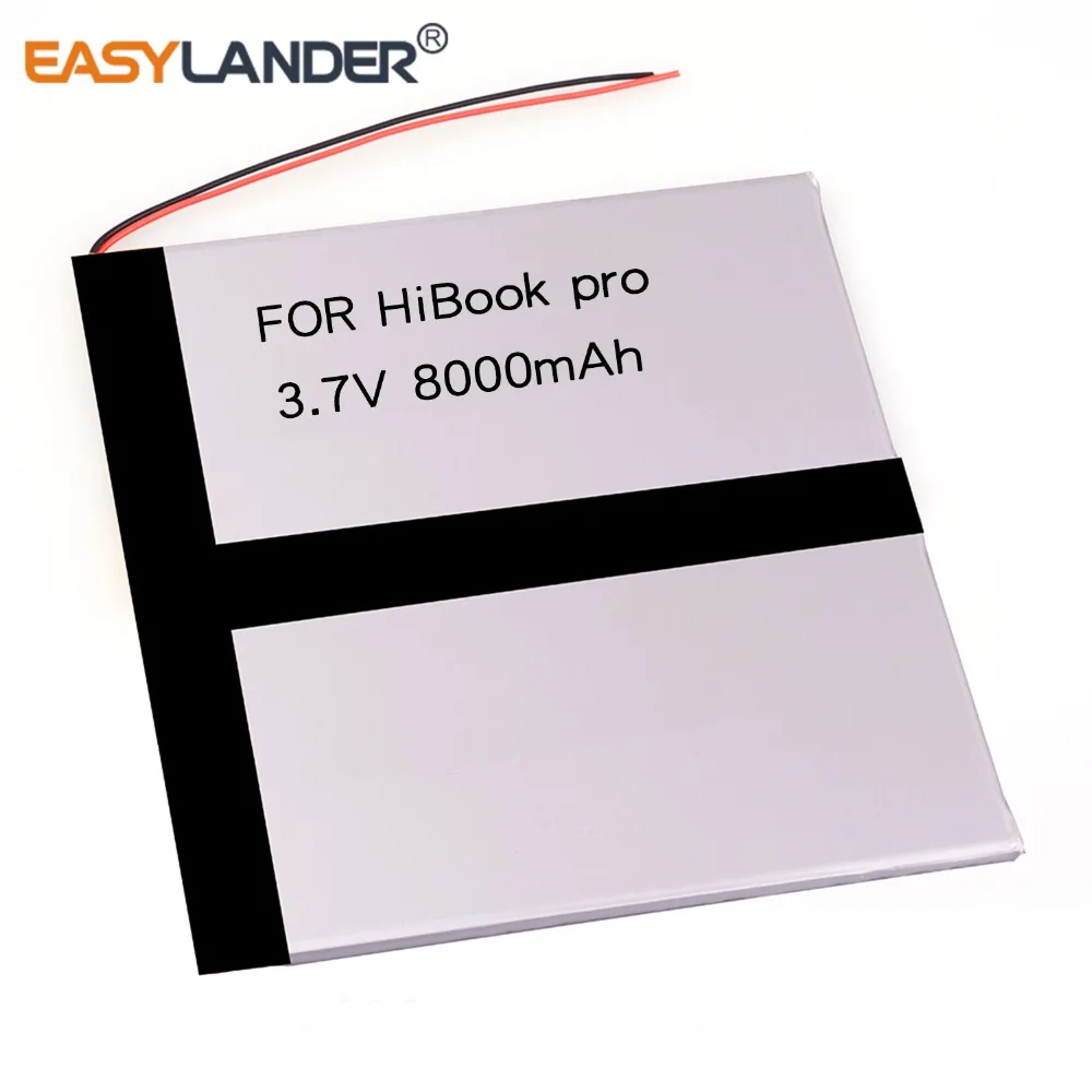 

3.7V 8000mAh Rechargeable li-Polymer Battery For tablet PC CHUWI HiBook PRO 10.1 inches Hibook 10 pro HI10 pro CWI526