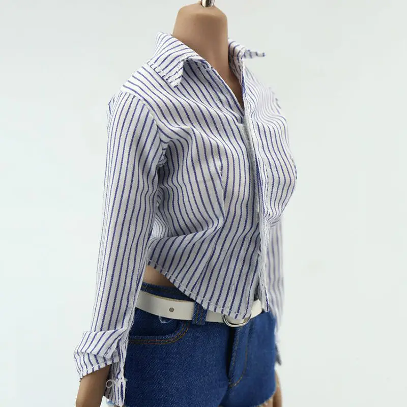 1/6 Scale Female Sexy Work Clothes Women Fashion Striped Shirt Clothing 12" Action Figure Body Doll Toys
1/6 Scale Female Sexy Work Clothes Women Fashion Striped Shirt Clothing 12" Action Figure Body Doll Toys