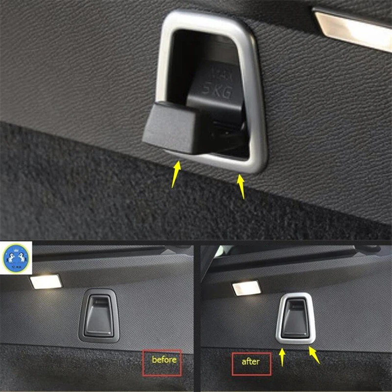 Lapetus Car Styling Rear Tailgate Trunk Hooks Frame Cover Trim 2 Pcs / Set Fit For Volvo XC90 2016 2017 2018 2019 ABS
Lapetus Car Styling Rear Tailgate Trunk Hooks Frame Cover Trim 2 Pcs / Set Fit For Volvo XC90 2016 2017 2018 2019 ABS