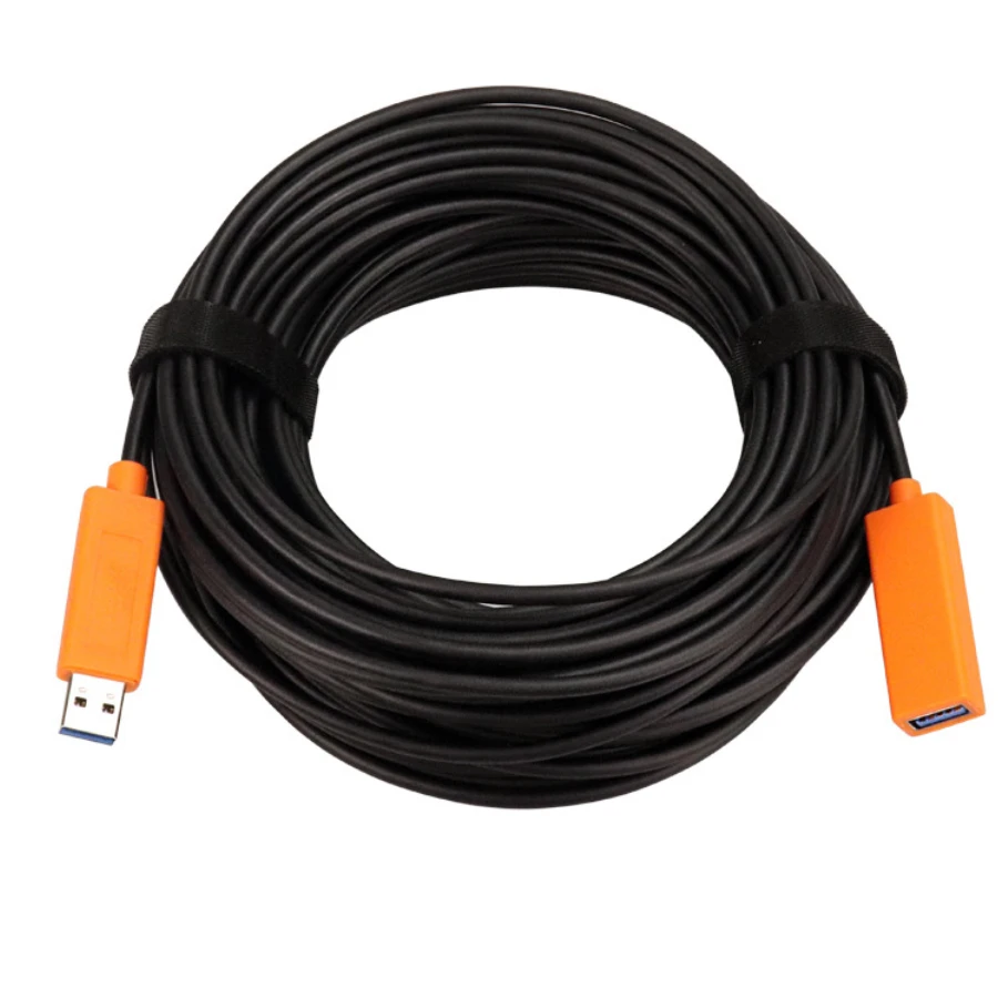 Fibre Optic USB 3.0 Extension Cable Type A Male to Type A Female Extension Cable
Fibre Optic USB 3.0 Extension Cable Type A Male to Type A Female Extension Cable