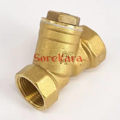 1-1/2" BSPP Female Brass In-Line Y Strainer Filter For Pressure Washer Jet Wash 40 Mesh
1-1/2" BSPP Female Brass In-Line Y Strainer Filter For Pressure Washer Jet Wash 40 Mesh