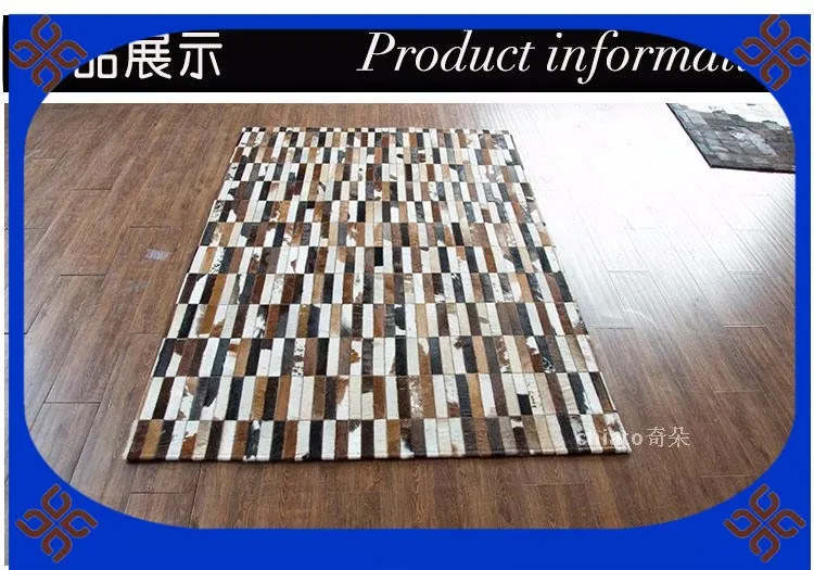 2018 free shipping via DHL 100% natural genuine cow leather handmade indian carpets
2018 free shipping via DHL 100% natural genuine cow leather handmade indian carpets