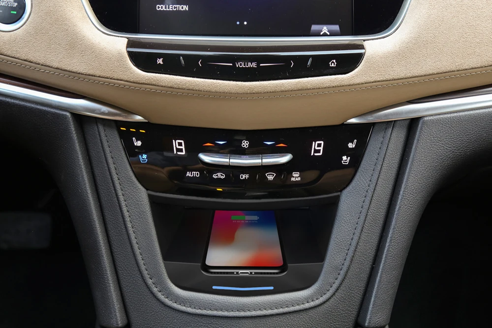 Qi Car Wireless Charger For iPhone Xs Max Xr X Samsung S10 S9 for Cadillac XT5 2017+ Intelligent Infrared Fast Car Phone Holder
Qi Car Wireless Charger For iPhone Xs Max Xr X Samsung S10 S9 for Cadillac XT5 2017+ Intelligent Infrared Fast Car Phone Holder
