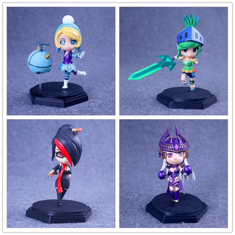 Новая игра фигура 15 см Фиора Laurent в Великий дуэлянт Ривен Изгнание Orianna синдра