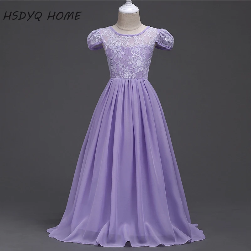 Purple Simple short sleeve Flower Girl Dresses Floor-length Children gown real photo cheap A-Line Kids Dress New Arrival
Purple Simple short sleeve Flower Girl Dresses Floor-length Children gown real photo cheap A-Line Kids Dress New Arrival
