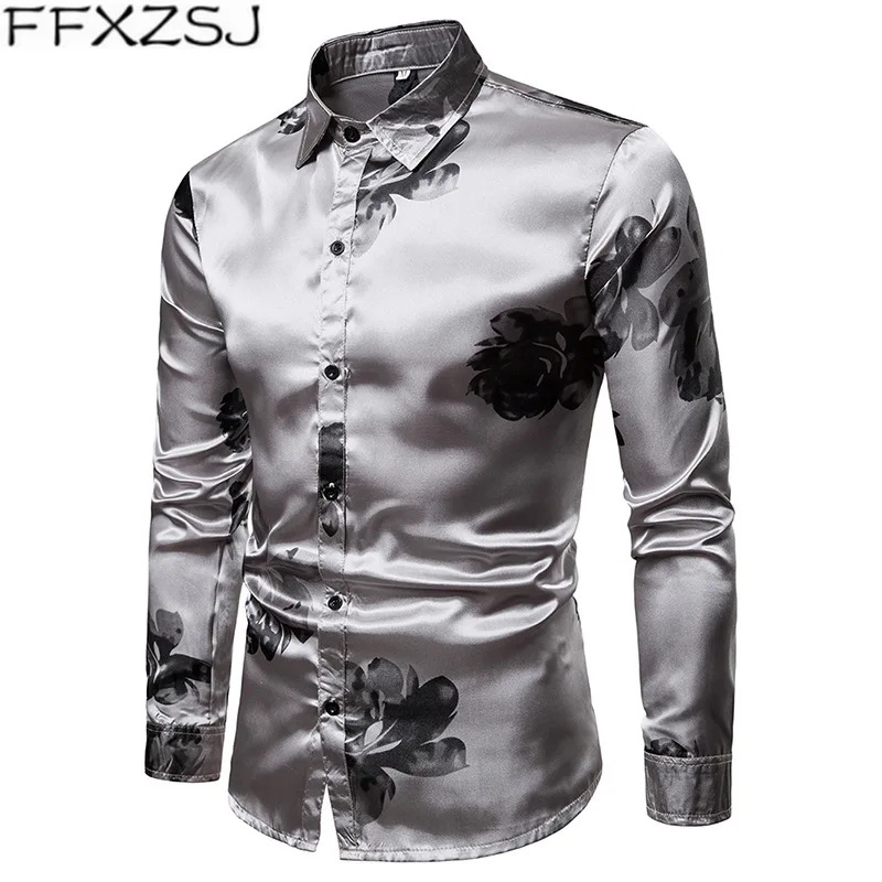 FFXZSJ Brand 2019 New styles Ink color Gentleman blouse classic black rose shirts long sleeve wedding dancing men fashion tops
FFXZSJ Brand 2019 New styles Ink color Gentleman blouse classic black rose shirts long sleeve wedding dancing men fashion tops