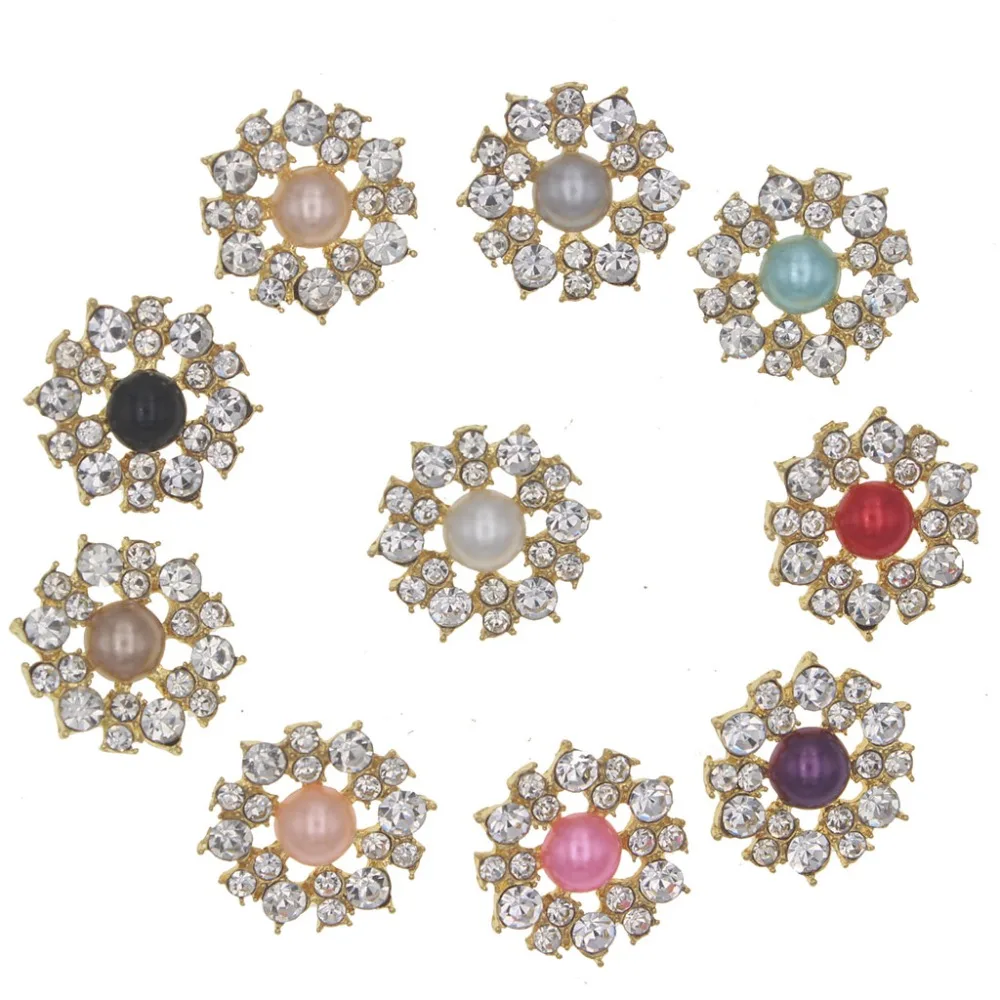 New 10pcs 21mm Rhinestone pearl Button metal rhinestones buttons decorative for clothing bottoni manualidades costura decorativi
New 10pcs 21mm Rhinestone pearl Button metal rhinestones buttons decorative for clothing bottoni manualidades costura decorativi