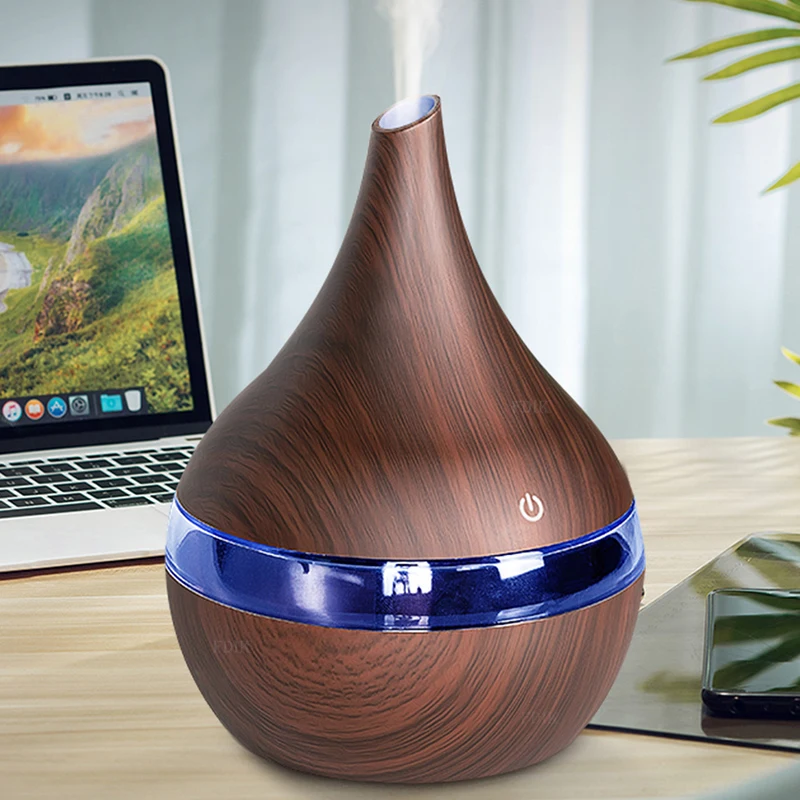 300ml USB Aroma Air Diffuser Ultrasonic Mini Air Humidifier Wood Essential Oil Aromatherapy Cool Mist Maker For Home office
300ml USB Aroma Air Diffuser Ultrasonic Mini Air Humidifier Wood Essential Oil Aromatherapy Cool Mist Maker For Home office