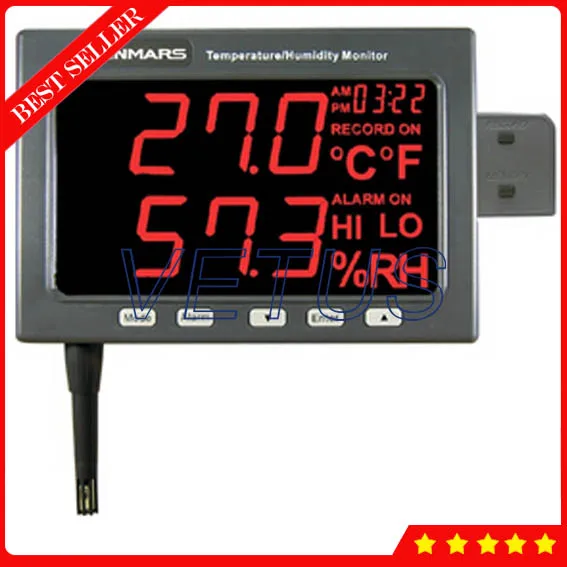 Wall Mounted Temperature Humidity Data Logger TM-185 with LED Monitor digital Datalogger Recorder Thermo Hygrometer
Wall Mounted Temperature Humidity Data Logger TM-185 with LED Monitor digital Datalogger Recorder Thermo Hygrometer