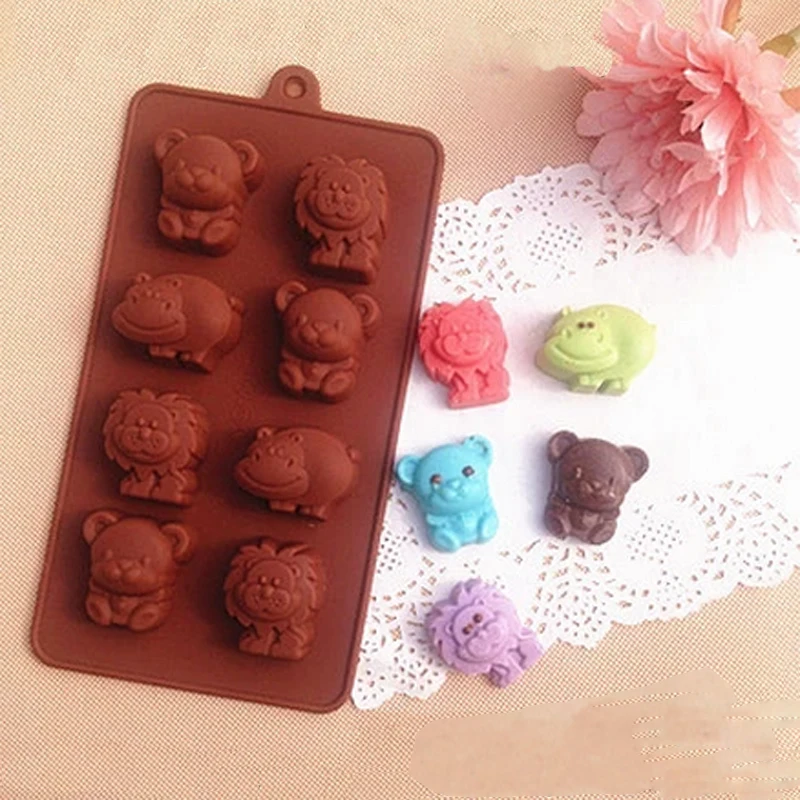 FILBAKE Biscuit Candy DIY Chocolate Handmade Ice Lattice Mold 8 Bear Lion Animal Cookies Molds Baking Cake Decorating Tools
FILBAKE Biscuit Candy DIY Chocolate Handmade Ice Lattice Mold 8 Bear Lion Animal Cookies Molds Baking Cake Decorating Tools