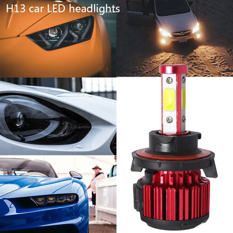 9008/H13 6500K Automobile LED Fog Light High Power Light Bulbs LED Headlight Universal Safety Front Lamp Lighting Assembly
9008/H13 6500K Automobile LED Fog Light High Power Light Bulbs LED Headlight Universal Safety Front Lamp Lighting Assembly