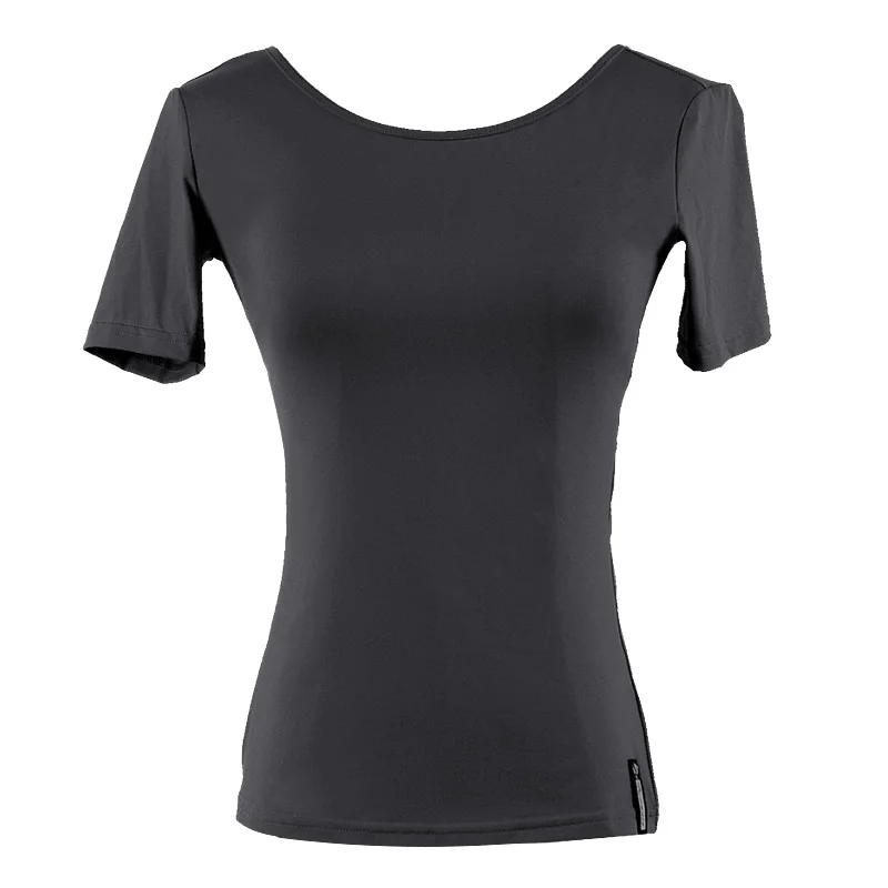 Latin dance shirt female adult new dance clothing back hollow hollow self-cultivation clothing female sense - A186-2
Latin dance shirt female adult new dance clothing back hollow hollow self-cultivation clothing female sense - A186-2