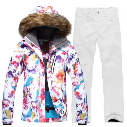 GSOU SNOW Women's Single Double Board Outdoor Waterproof Breathable Warm Windproof Ski Suit Ski Jacket+Ski Pants Size XS-L
GSOU SNOW Women's Single Double Board Outdoor Waterproof Breathable Warm Windproof Ski Suit Ski Jacket+Ski Pants Size XS-L