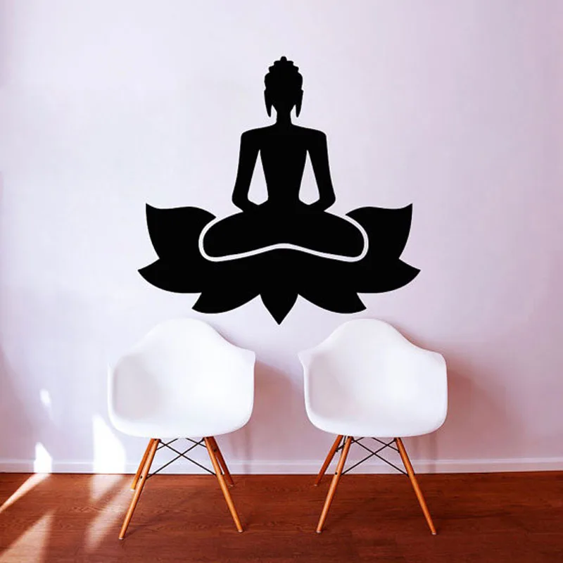 ZOOYOO Meditate Yoga Lotus Pose Wall Sticker Art Vinyl Home Decor Buddhism Black Printed Decals
ZOOYOO Meditate Yoga Lotus Pose Wall Sticker Art Vinyl Home Decor Buddhism Black Printed Decals