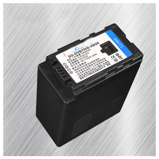 Camera Battery Replace For PANASONIC VW-VBG6 Fit For PV-GS320/GS85/GS83/GS90/GS80,AG-HMC150/151 7.2V 5400mAh
Camera Battery Replace For PANASONIC VW-VBG6 Fit For PV-GS320/GS85/GS83/GS90/GS80,AG-HMC150/151 7.2V 5400mAh