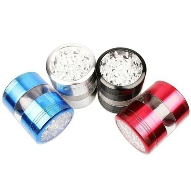 Aluminum Smoke Grinder Herbal Herb Tobacco Herb Spice Grinder Herbal Alloy Smoke Crusher Smoking Pipe Accessories Smoke Cutter
Aluminum Smoke Grinder Herbal Herb Tobacco Herb Spice Grinder Herbal Alloy Smoke Crusher Smoking Pipe Accessories Smoke Cutter
