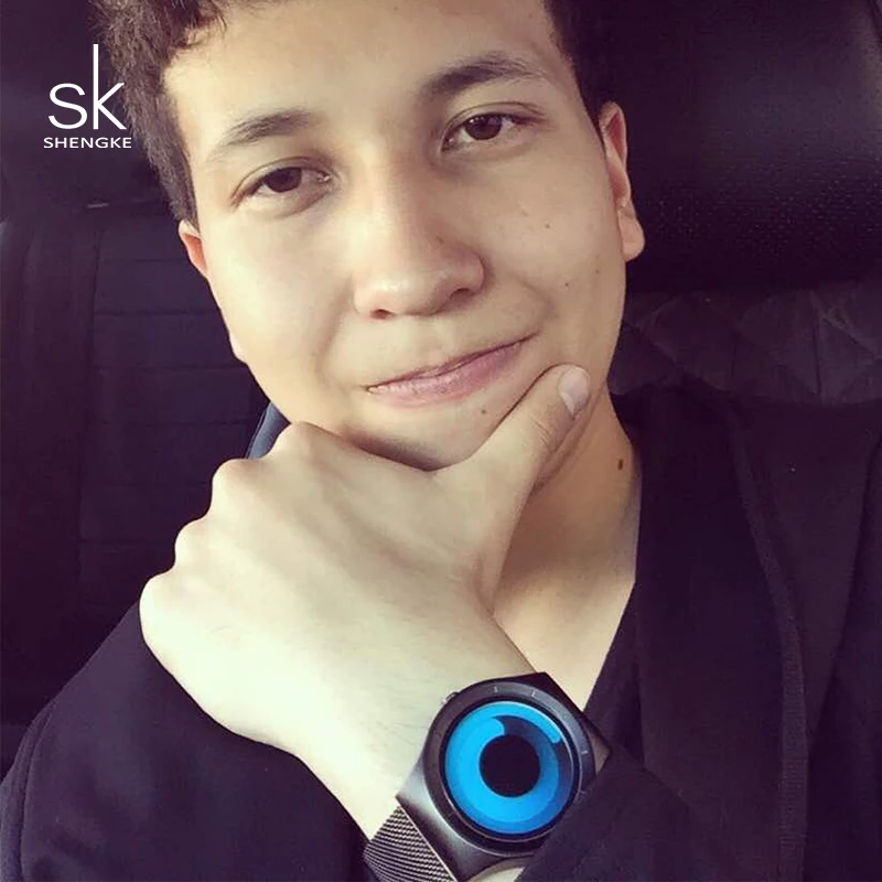Shengke Sports Man Watch Luxury Steel Quartz Unique Creative Male Sports Watch Led Water Dropping Minimalist Watches SK#S9619
Shengke Sports Man Watch Luxury Steel Quartz Unique Creative Male Sports Watch Led Water Dropping Minimalist Watches SK#S9619