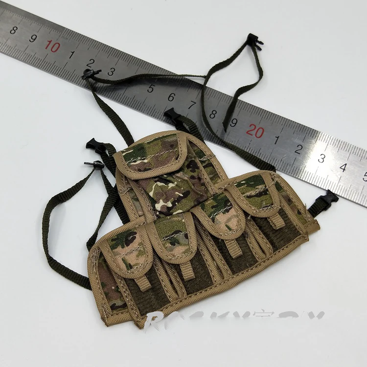 1/6 Scale Jungle Camouflage Ghillie Chest Hanging Vest Models for 12''Action Figures Bodies Accessories DIY
1/6 Scale Jungle Camouflage Ghillie Chest Hanging Vest Models for 12''Action Figures Bodies Accessories DIY