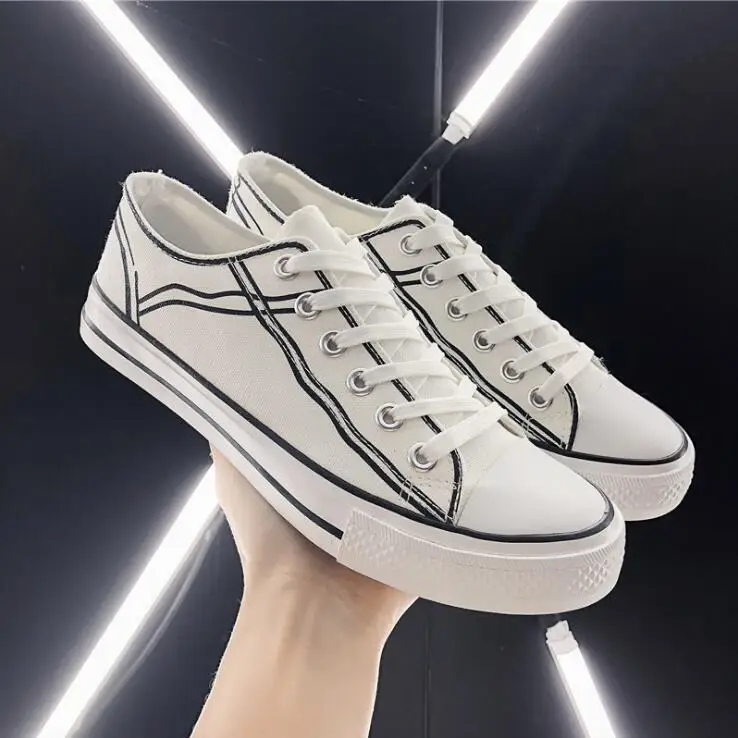 2019 Spring And Autumn New Men's Canvas Shoes Breathable Fashion Port Fashion Student Shoes Fashion Casual Shoes
2019 Spring And Autumn New Men's Canvas Shoes Breathable Fashion Port Fashion Student Shoes Fashion Casual Shoes